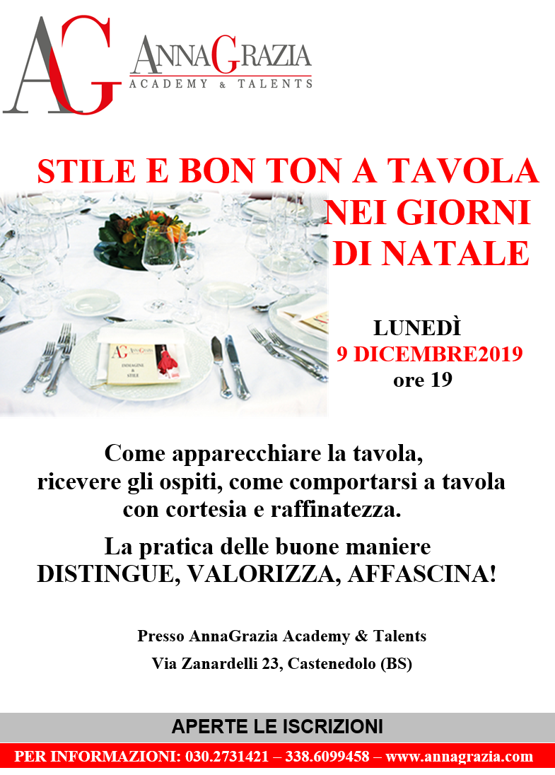 Bon Ton a tavola